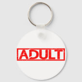 Porte-clés Timbre adulte (Recto)