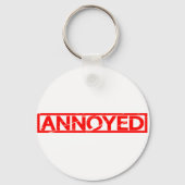 Porte-clés Timbre agacé (Verso)