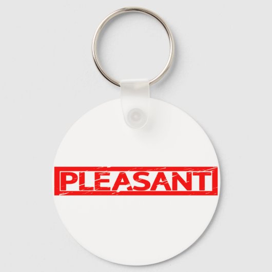 Porte-clés Timbre agréable (Recto)