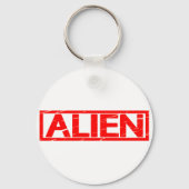 Porte-clés Timbre Alien (Recto)