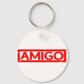 Porte-clés Timbre Amigo (Verso)