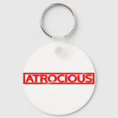 Porte-clés Timbre Atrocique (Verso)