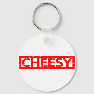 Porte-clés Timbre au fromage