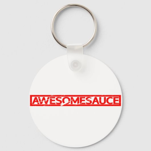 Porte-clés Timbre Awesomesauce (Recto)