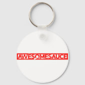 Porte-clés Timbre Awesomesauce (Verso)