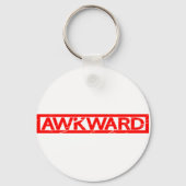 Porte-clés Timbre Awkward (Verso)