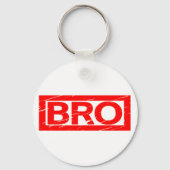 Porte-clés Timbre Bro (Verso)
