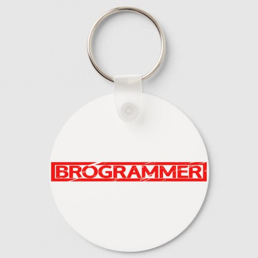 Porte-clés Timbre Brogrammer (Recto)