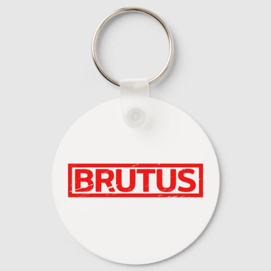 Porte-clés Timbre Brutus (Recto)