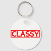 Porte-clés Timbre classique (Verso)