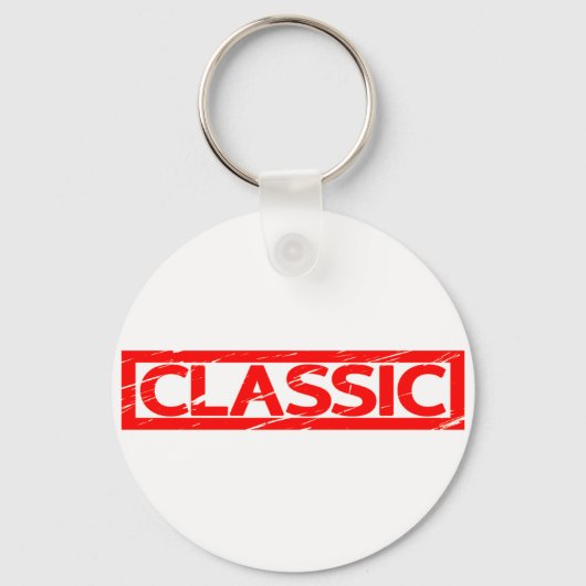 Porte-clés Timbre classique (Recto)