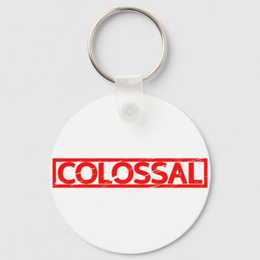 Porte-clés Timbre colossal (Recto)
