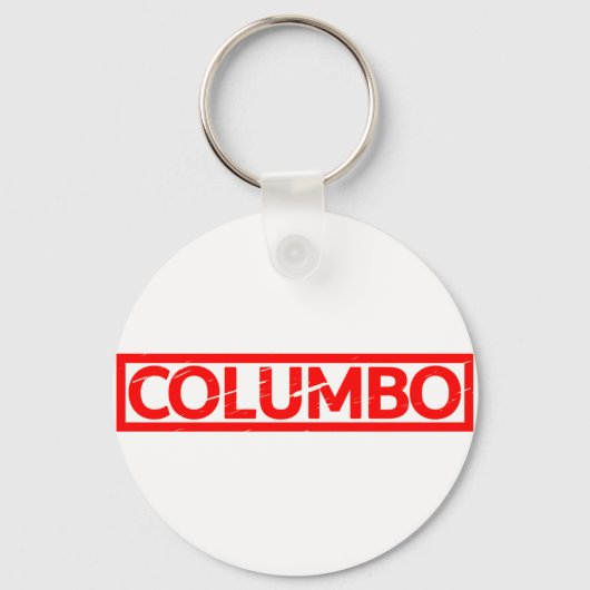 Porte-clés Timbre Columbo (Recto)