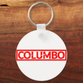 Porte-clés Timbre Columbo (Recto)