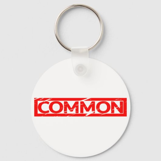 Porte-clés Timbre commun (Recto)