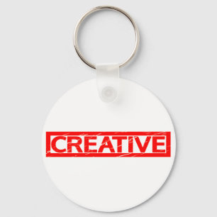 Porte-clés Timbre créatif