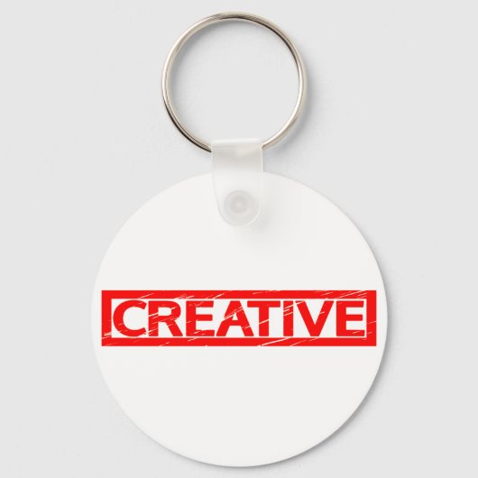 Porte-clés Timbre créatif (Recto)