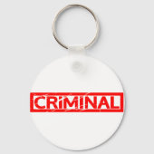 Porte-clés Timbre criminel (Verso)