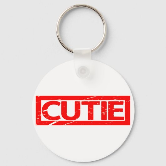 Porte-clés Timbre Cutie (Recto)