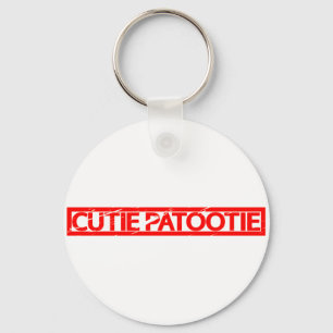 Porte-clés Timbre Cutie Patootie