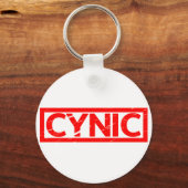 Porte-clés Timbre cynique (Recto)