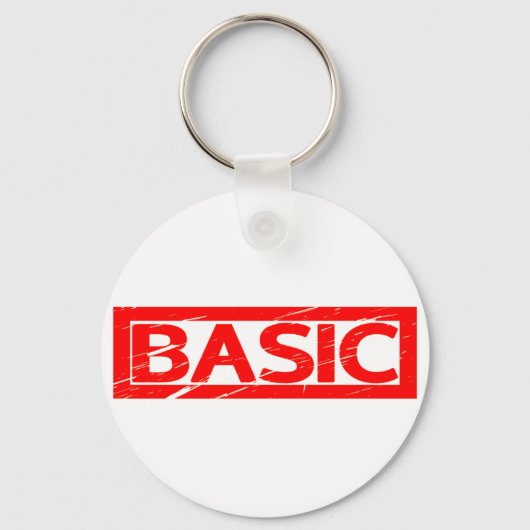Porte-clés Timbre de base (Recto)
