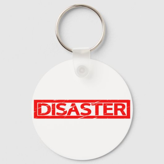 Porte-clés Timbre de catastrophe (Recto)