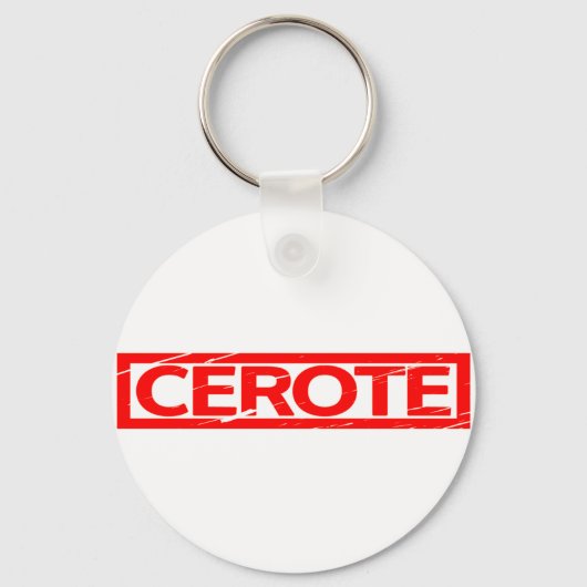 Porte-clés Timbre de certificat (Recto)