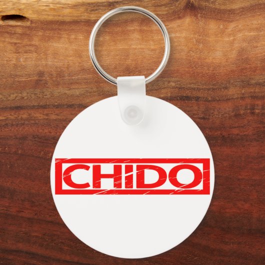Porte-clés Timbre de chido (Verso)