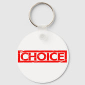 Porte-clés Timbre de choix (Verso)
