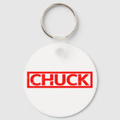 Porte-clés Timbre de Chuck (Recto)