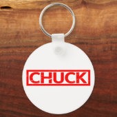 Porte-clés Timbre de Chuck (Recto)