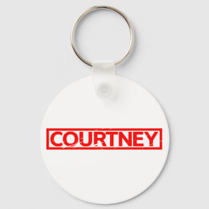 Porte-clés Timbre de Courtney
