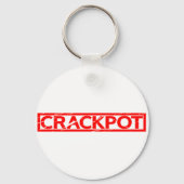 Porte-clés Timbre de crackpot (Verso)