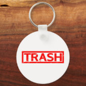 Porte-clés Timbre de déchets (Recto)