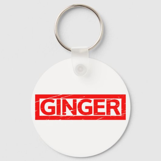 Porte-clés Timbre de gingembre (Recto)