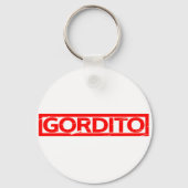 Porte-clés Timbre de Gordito (Verso)