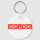 Porte-clés Timbre de Gordo (Recto)