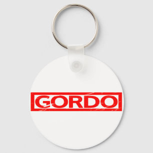 Porte-clés Timbre de Gordo