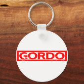Porte-clés Timbre de Gordo (Recto)