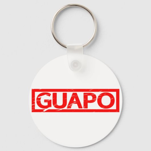 Porte-clés Timbre de Guapo (Recto)