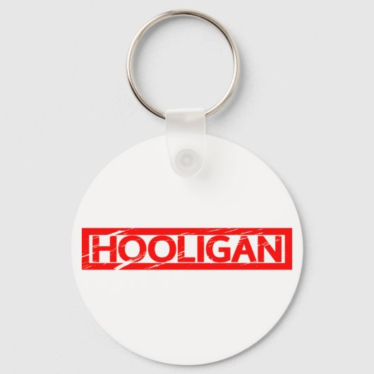 Porte-clés Timbre de Hooligan (Recto)
