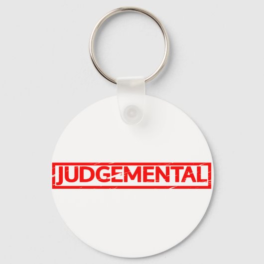 Porte-clés Timbre de jugement (Recto)