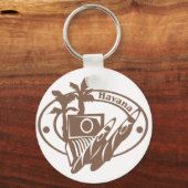 Porte-clés Timbre de La Havane (Recto)