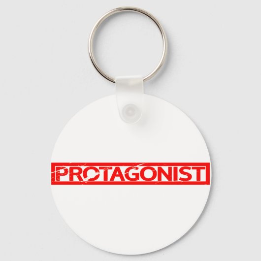 Porte-clés Timbre de protagoniste (Recto)