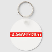 Porte-clés Timbre de protagoniste (Verso)