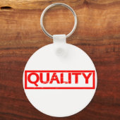 Porte-clés Timbre de Qualité (Recto)