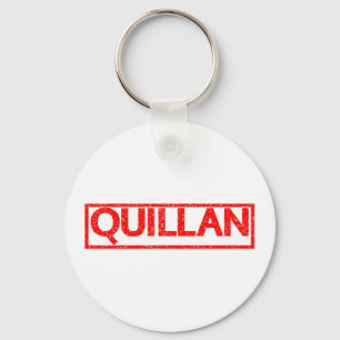 Porte-clés Timbre de Quillan
