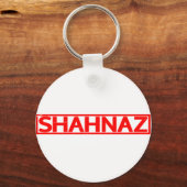 Porte-clés Timbre de Shahnaz (Recto)
