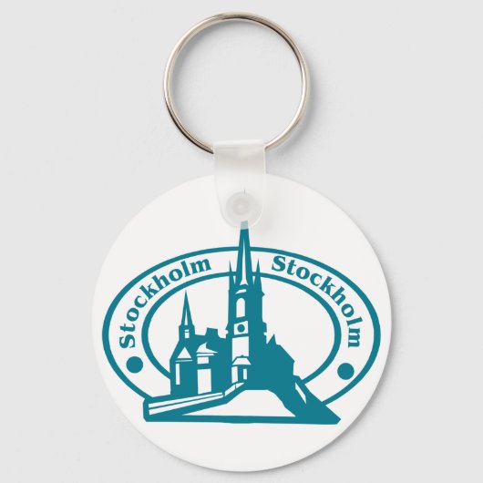 Porte-clés Timbre de Stockholm (Recto)